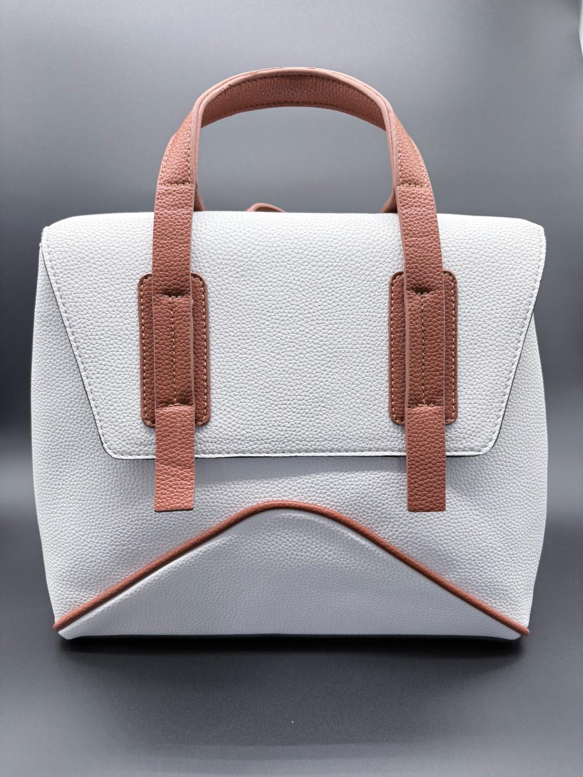 White Villacini packback -TRQ-LX-508
